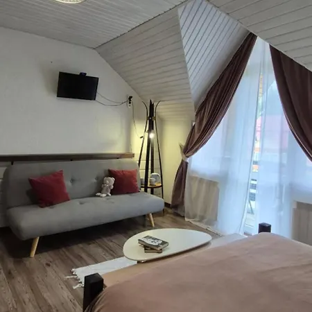 захарова оселя басейн на території є чан - джакузі Guest house Slavske